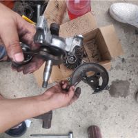 上海浦東割草機維修,現場歐瑪/三菱TU43割草機維修,立等可取